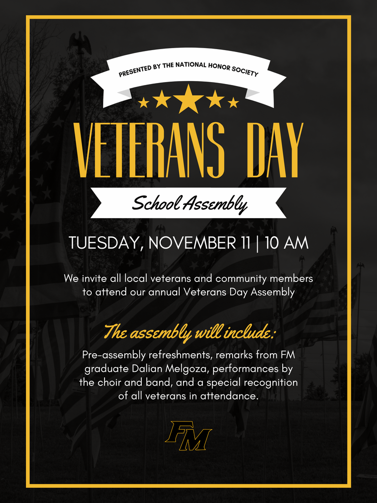 FM Veteran's Day Assembly