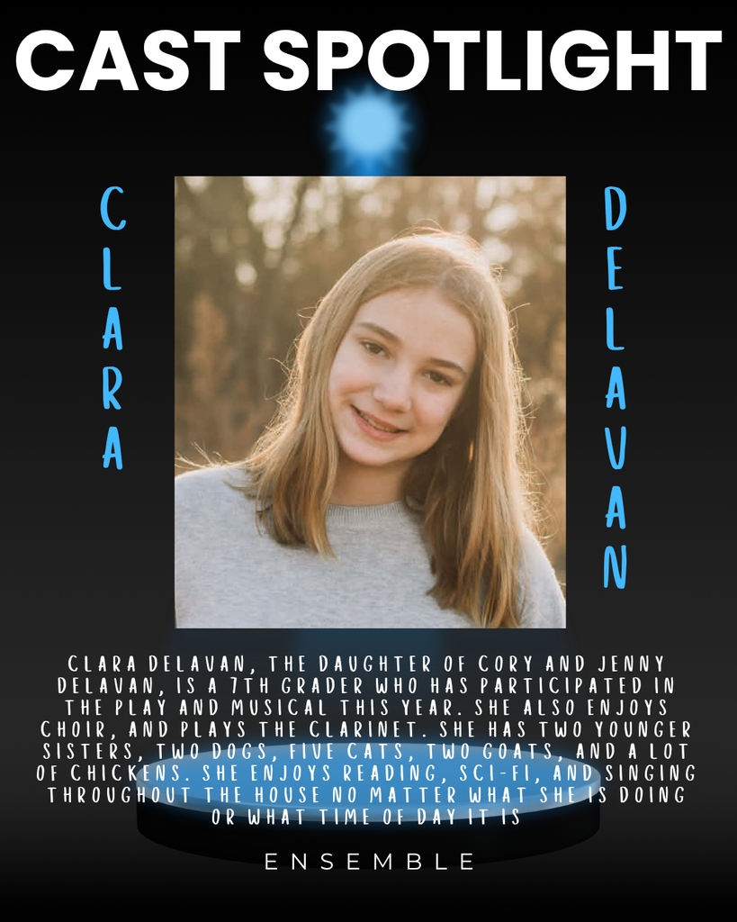 Cast Spotlight for Clara Delavan