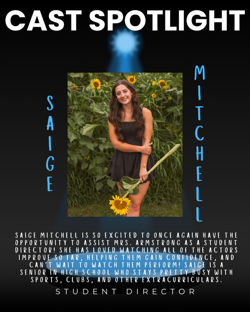 Cast Spotlight for Saige Mitchell