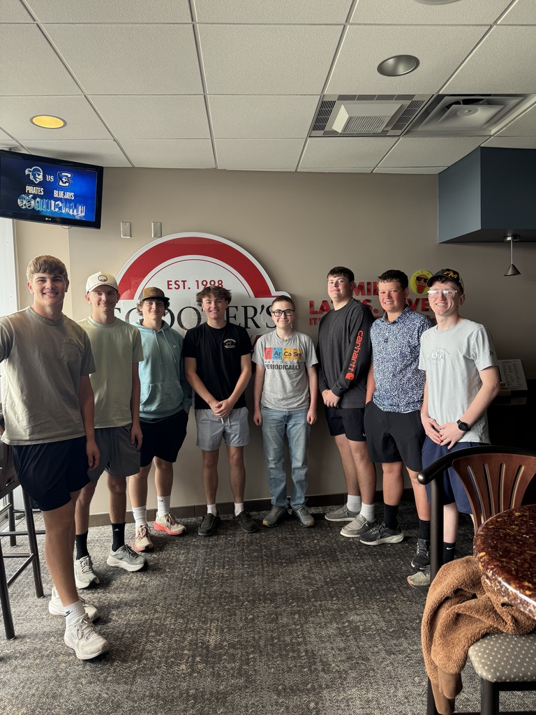 Students at on field trip in Omaha at Scooters