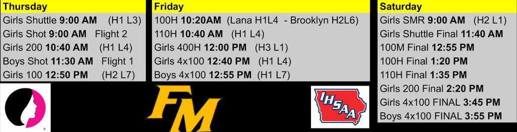 Schedule