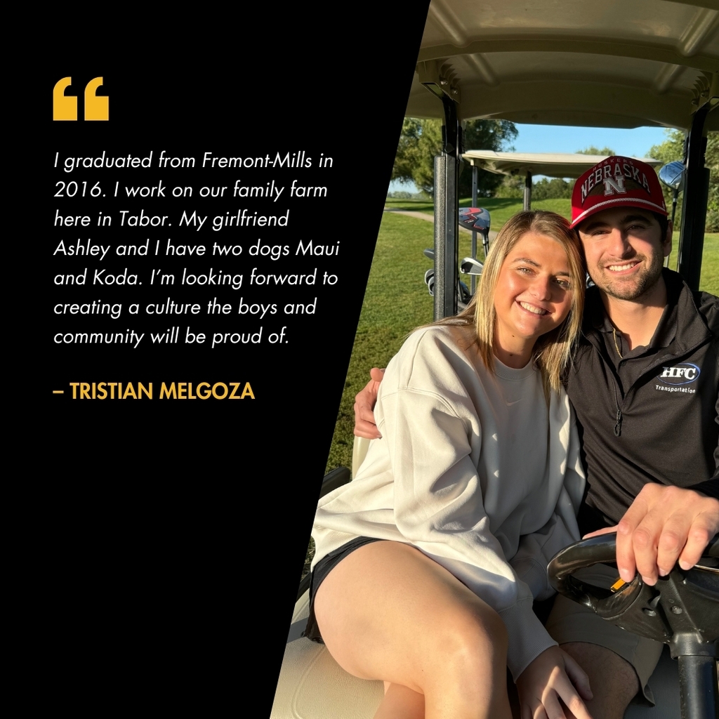 graphic with a photo of Tristian Melgoza