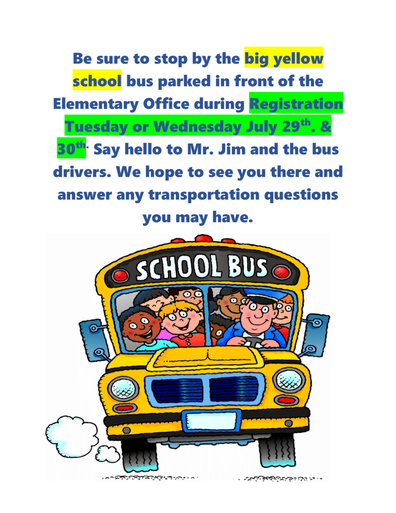 Back to School Transportation
