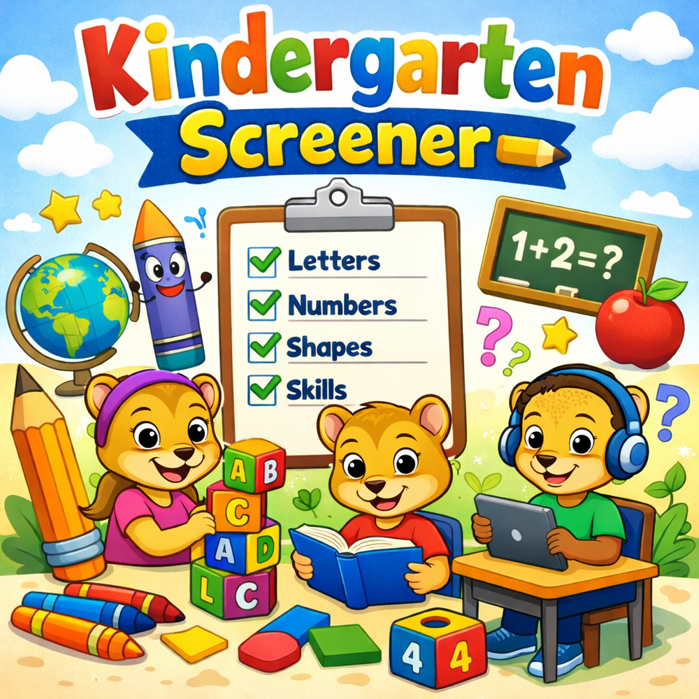 Kindergarten Screener