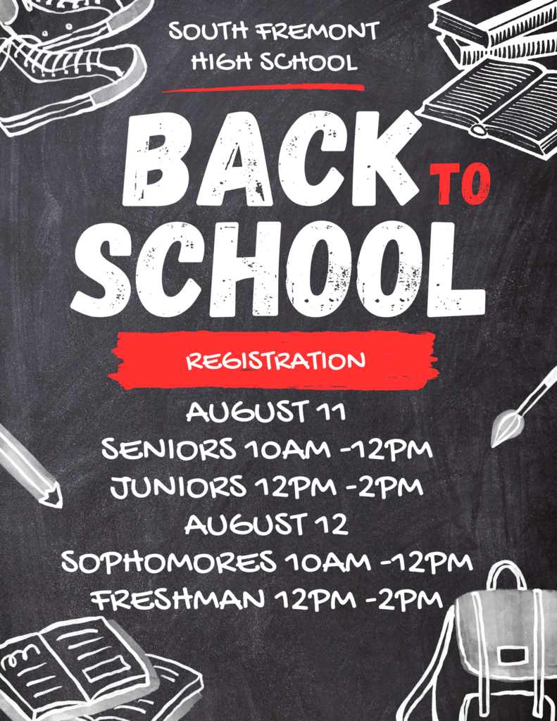 SFHS Back to School Flyer