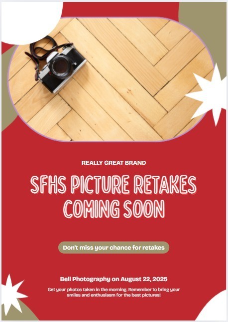 SFHS Picture Retakes