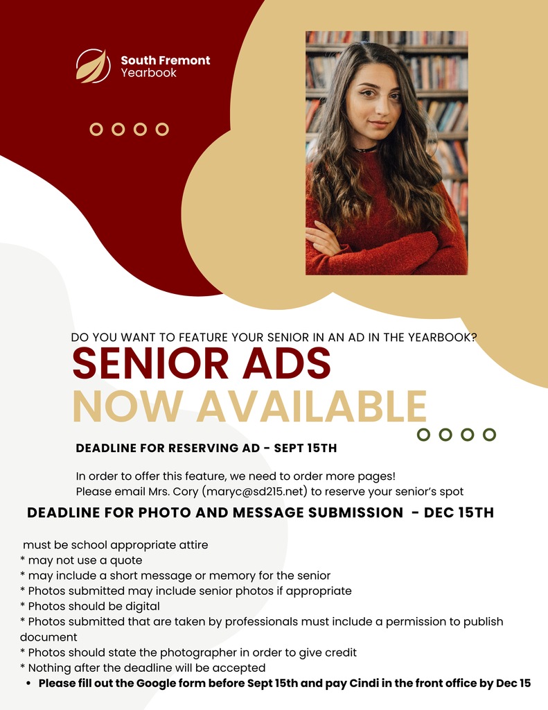 Senior Adds In Yearbook 2025-26