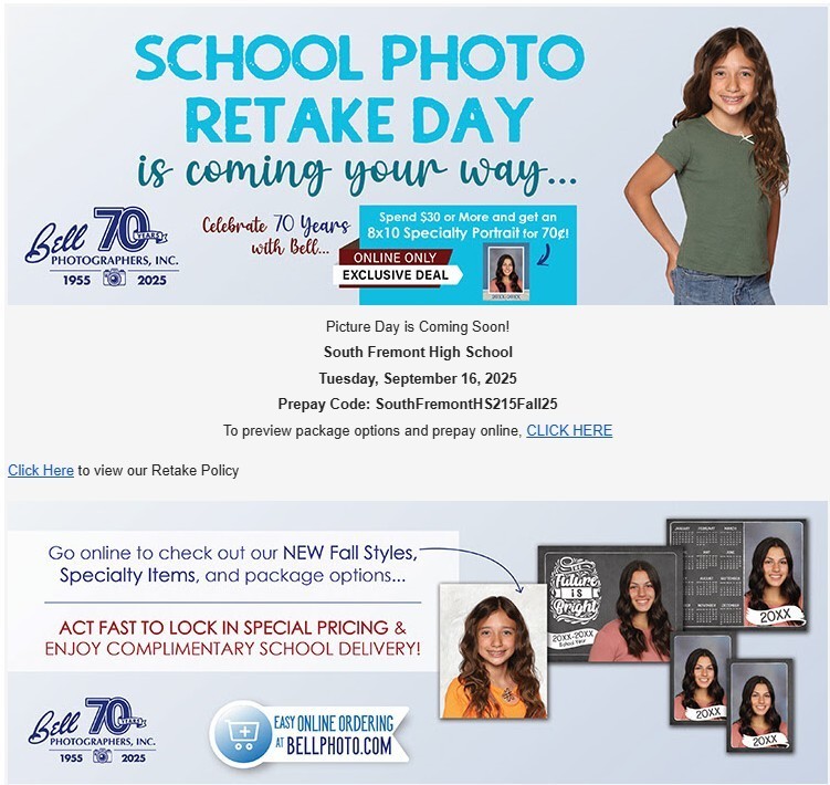 Picture Retakes 9-16-2025