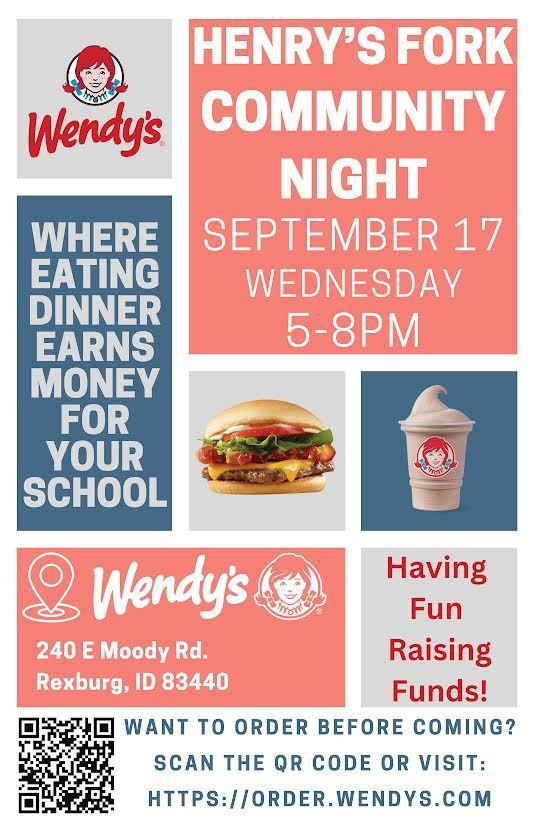 Wendy's Community Night
