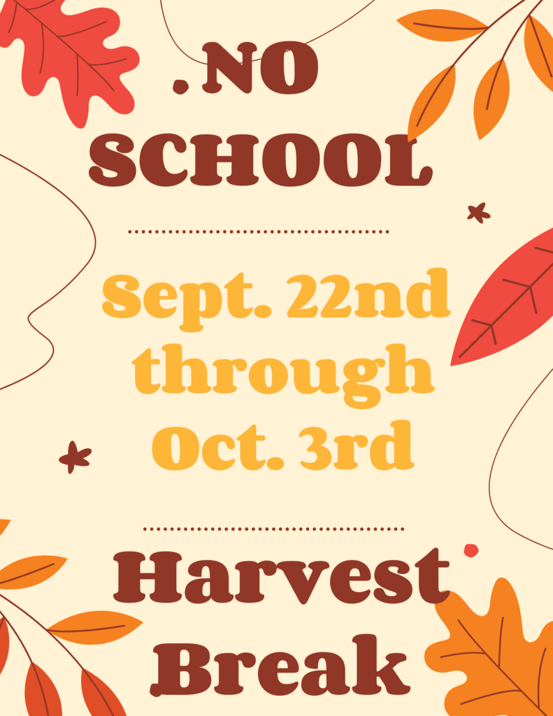 Harvest Break Flyer