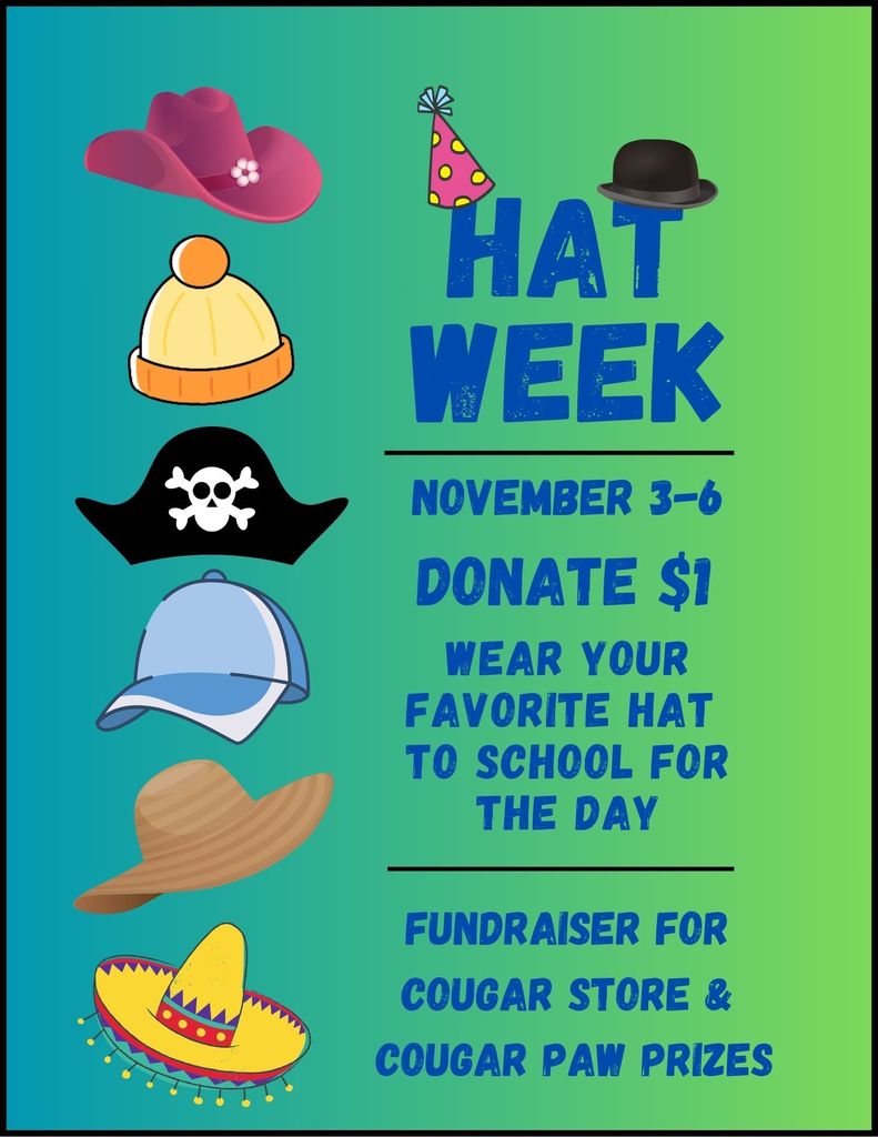 Hat Week Flyer English
