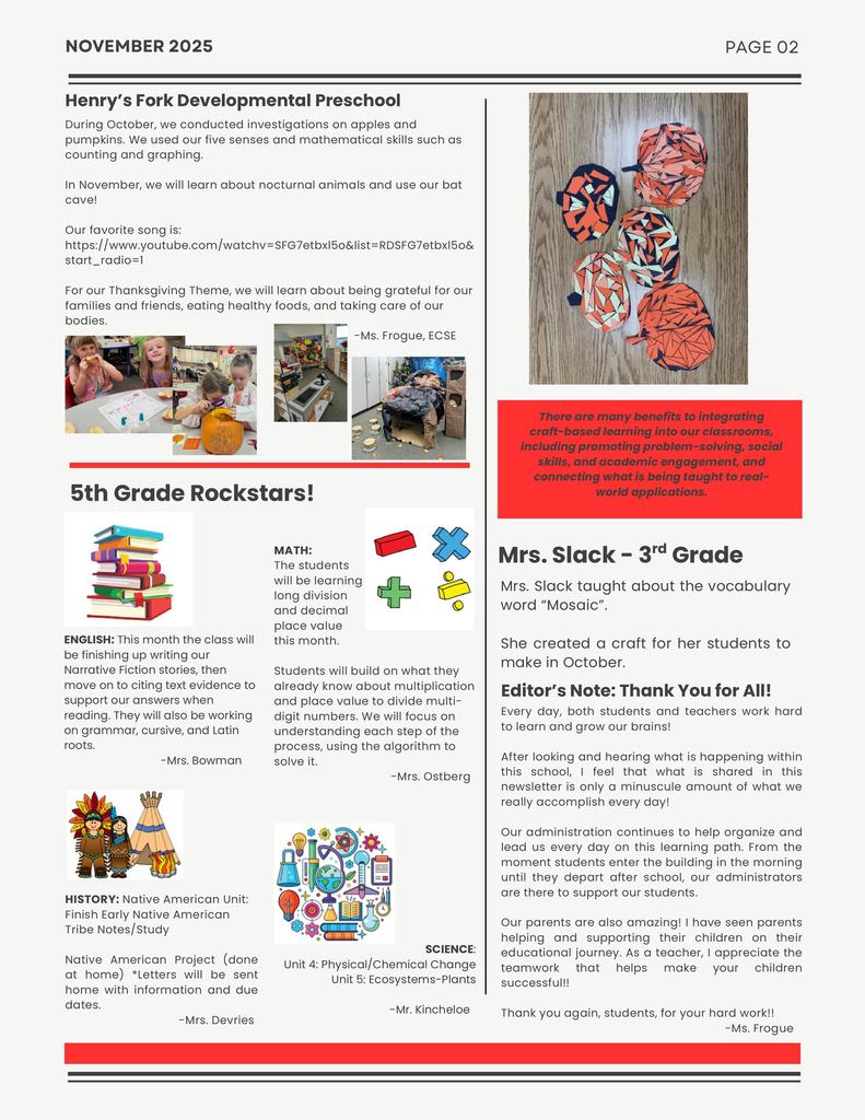 HFE Newsletter November