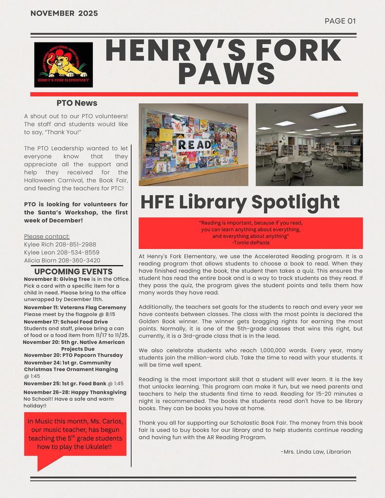 HFE Newsletter November