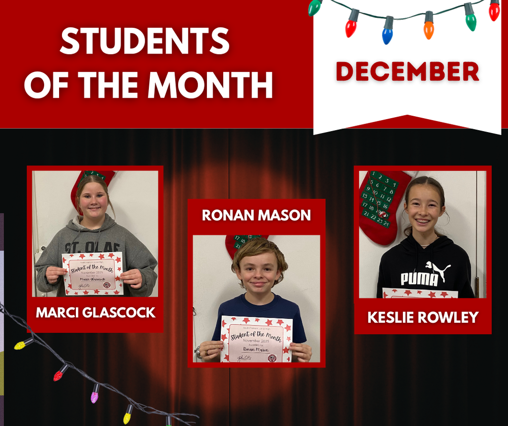 Students of the Month