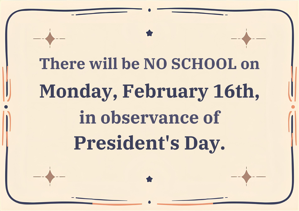 President's Day Flyer