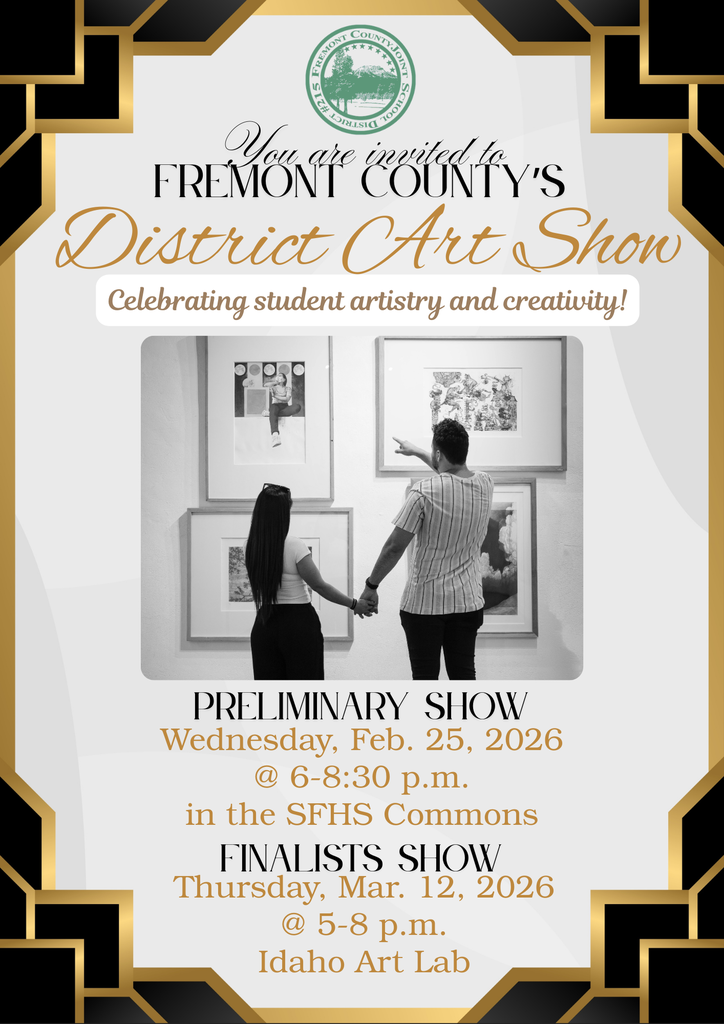 Flyer - 1st Fremont County District Art Show (2)