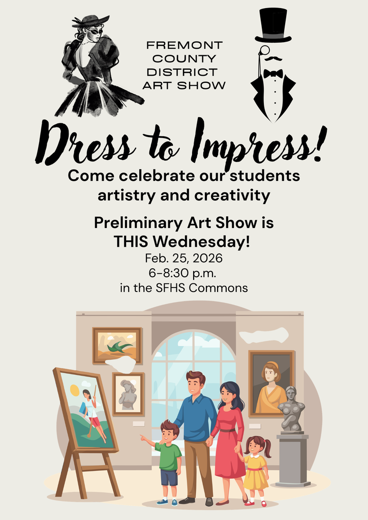 Flyer - Elegant Art Show  Dress to Impress  