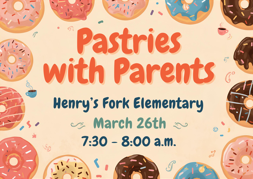 Pastries with Parents Flyer
