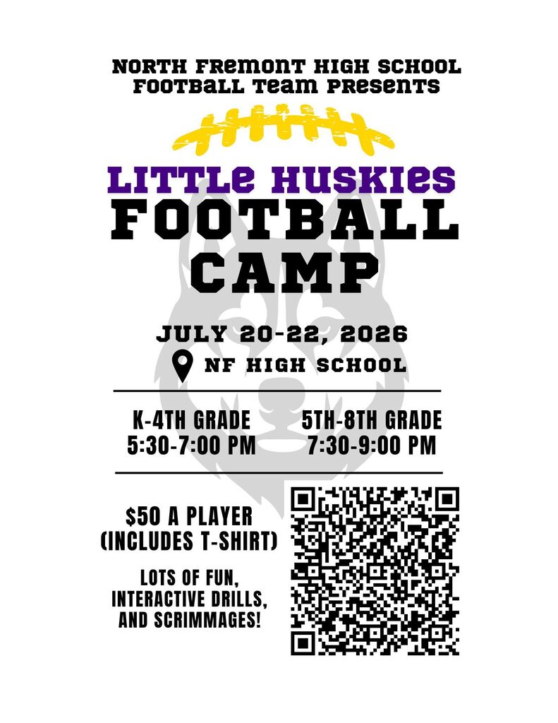 Football Camp Poster