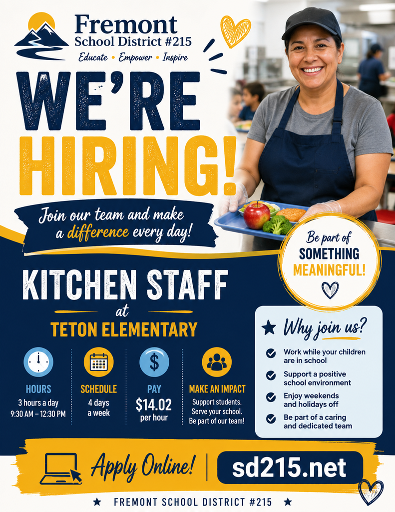 Hiring notice.