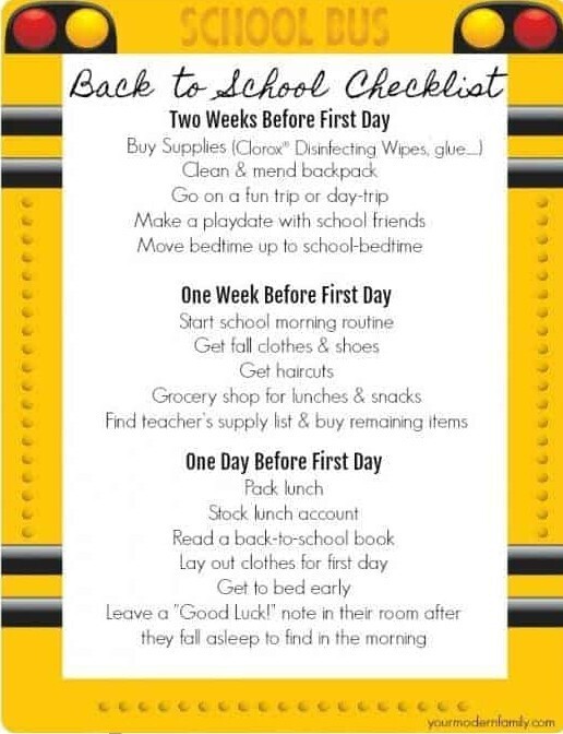 Need vaccines done for your student add it to your back to school checklist.