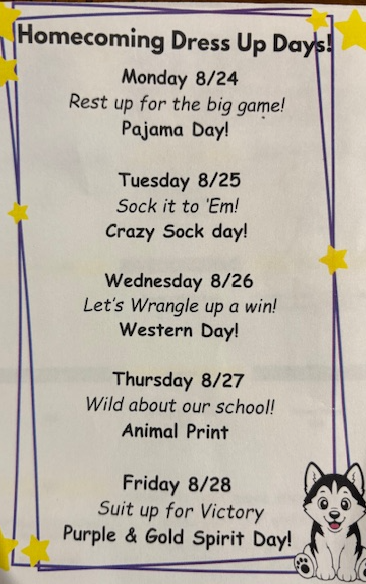 Dress Up Days!