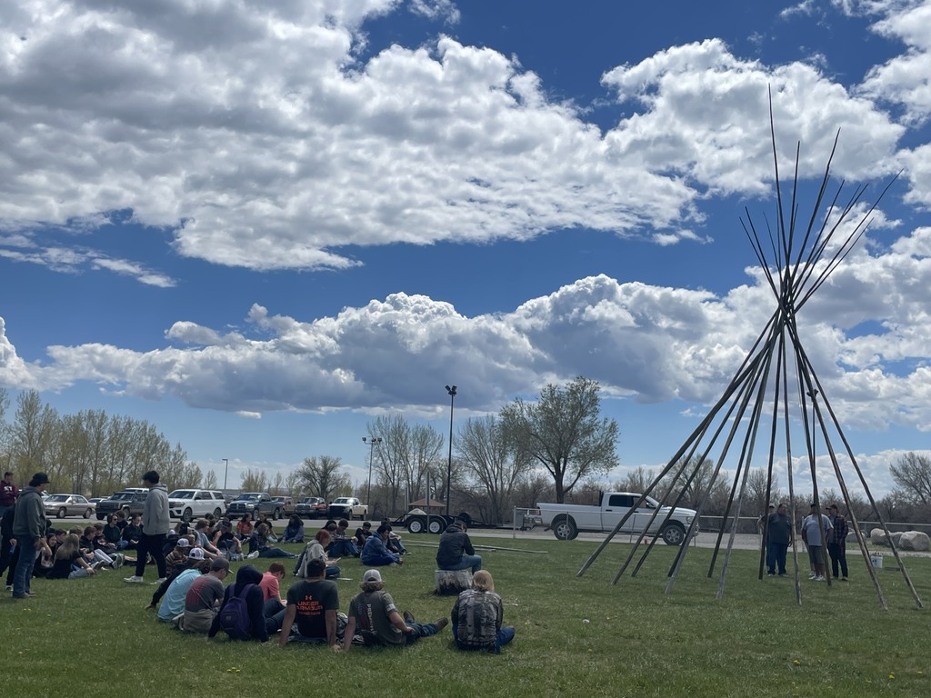 Setting up a teepee