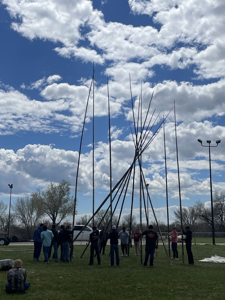 Setting up a teepee