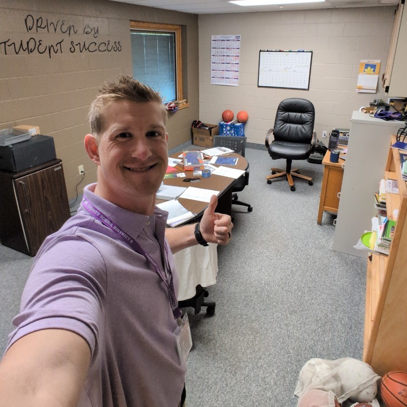 probably the cleanest this office is going to get! Thank you so much Fre #6 for having me!