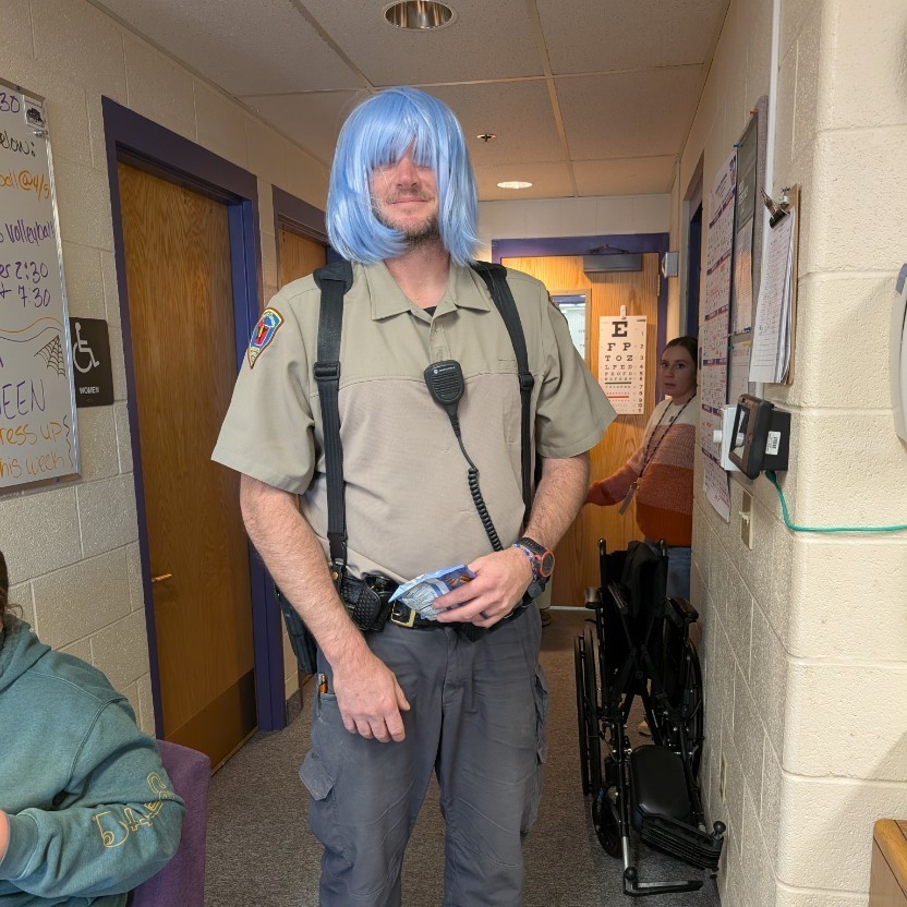 Officer Chewy's new do!