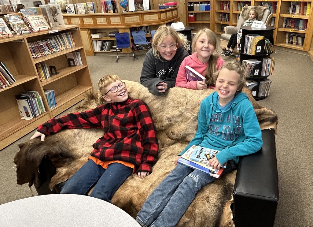 Elementary with elk hide