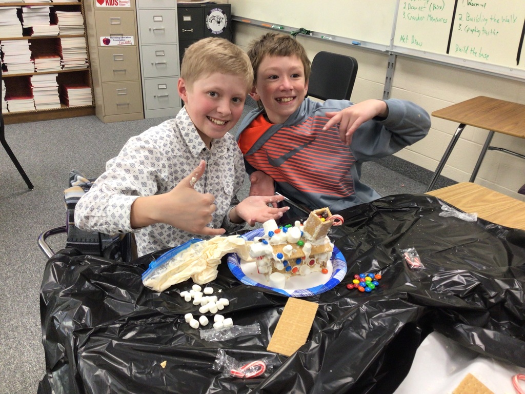 MS gingerbread houses