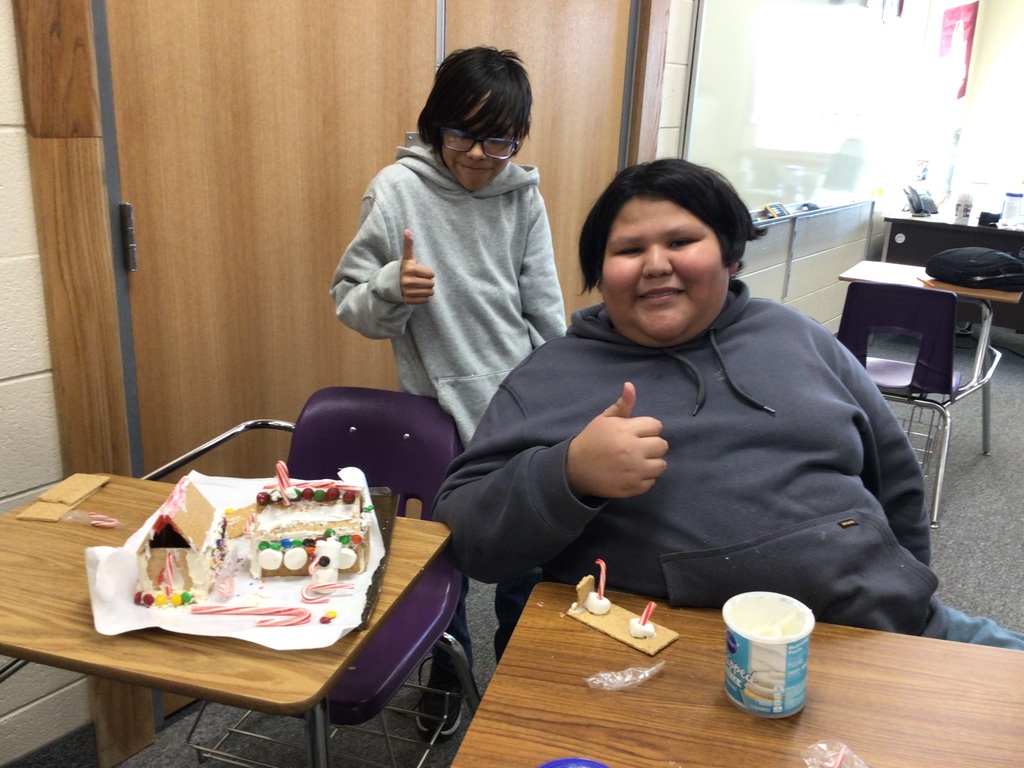 MS gingerbread houses