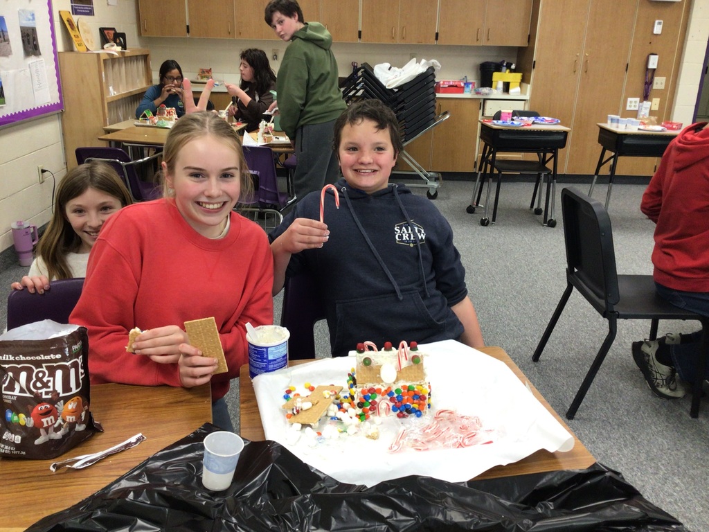 MS gingerbread houses