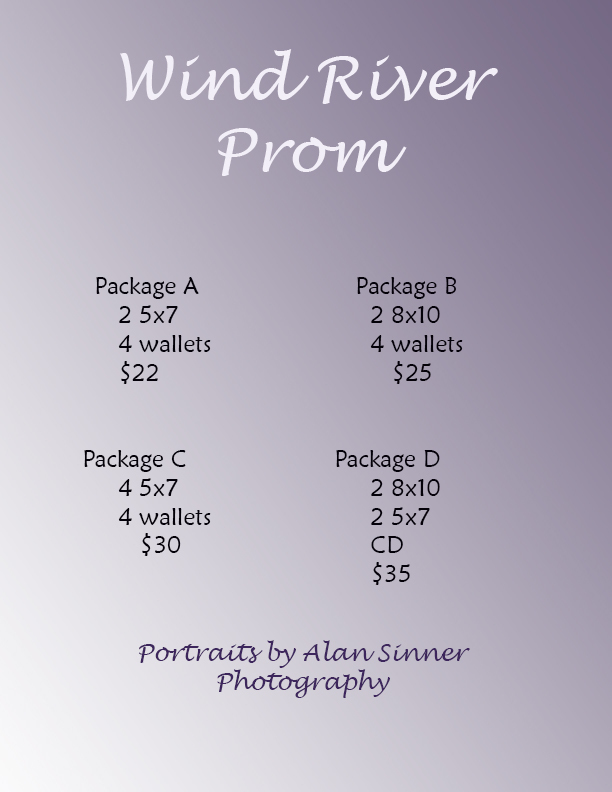Prom Pic Package