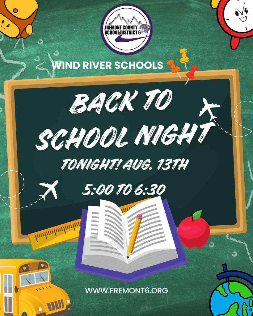Back to School night TONIGHT!