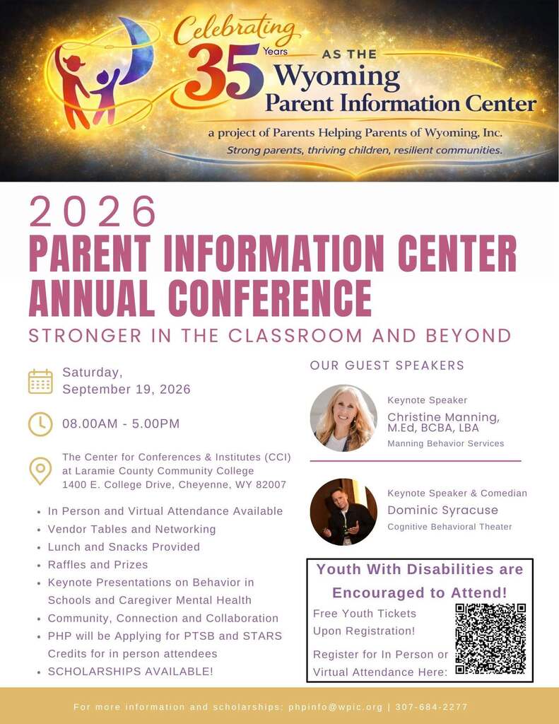 2026 Parent Information Center Annual Conference information