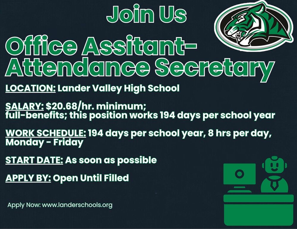 Now Hiring Office Assistant