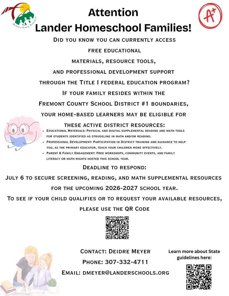 Homeschool Flyer