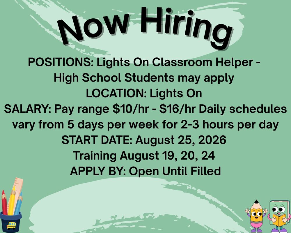 Now Hiring