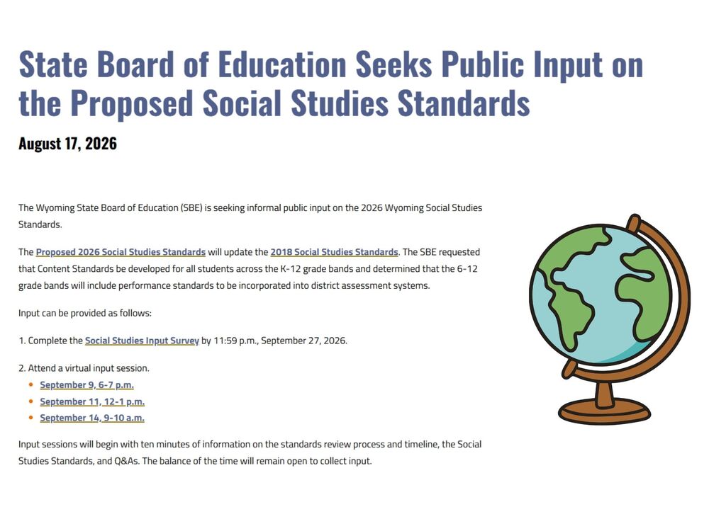 Social Studies Standards