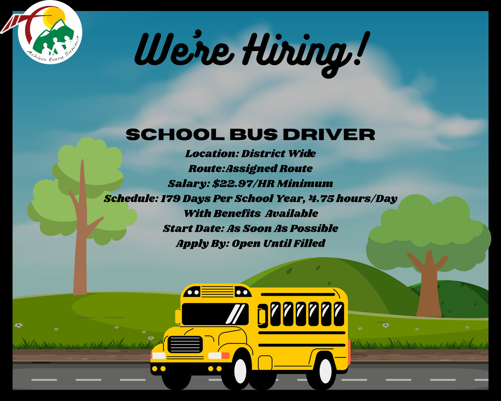 Now Hiring- Bus Driver