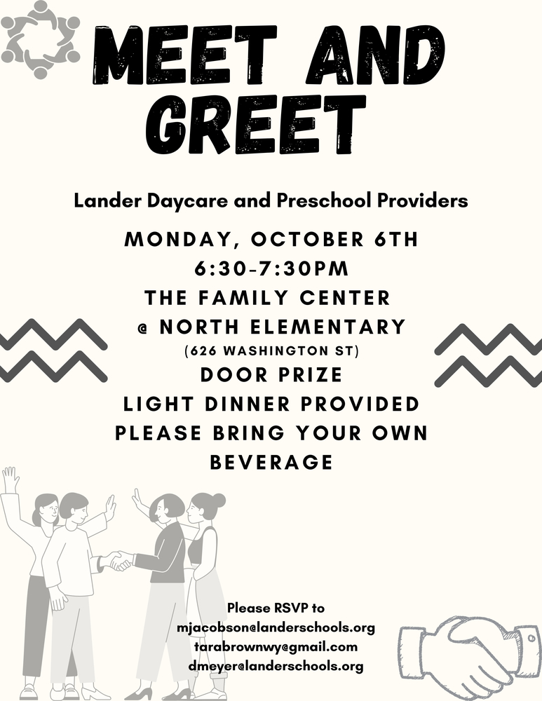 Preschool/Daycare Meet and Greet