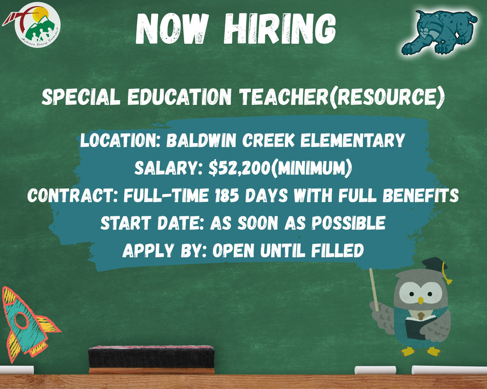 Now Hiring Sped Teacher