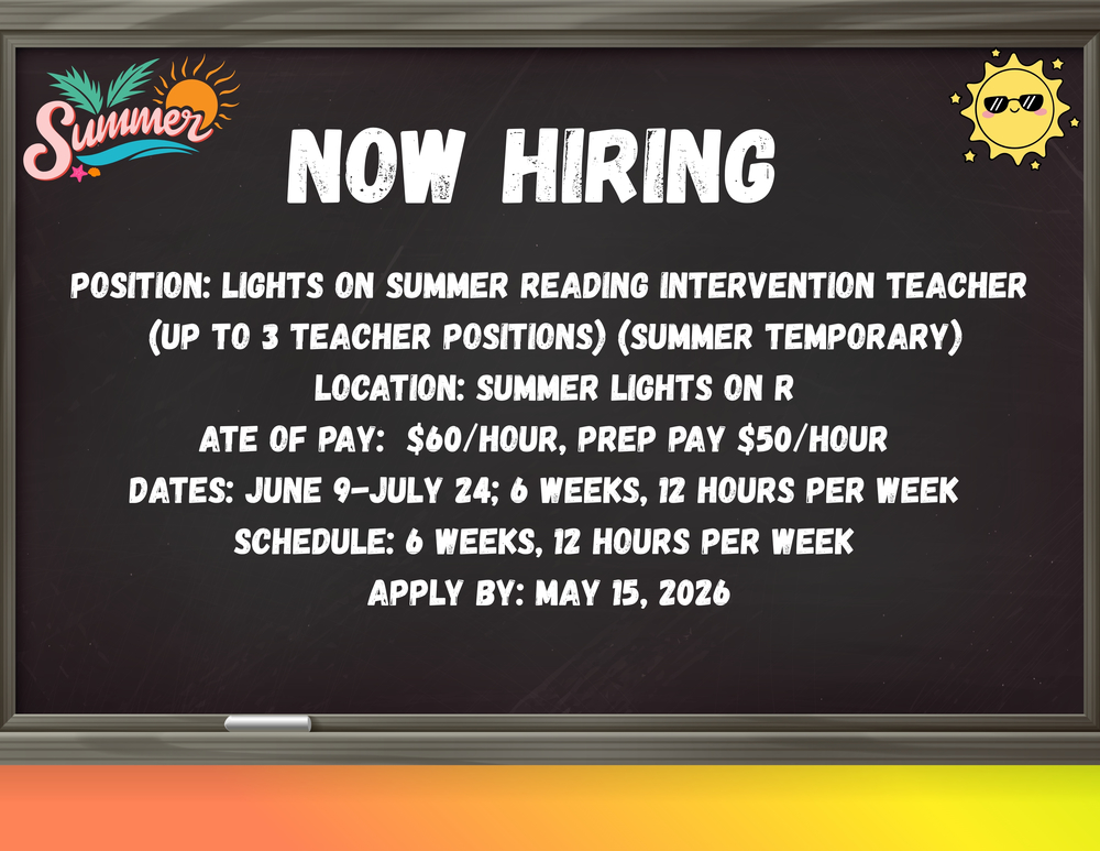 Now Hiring