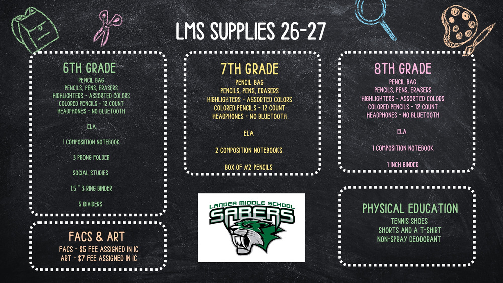 LMS Supplies