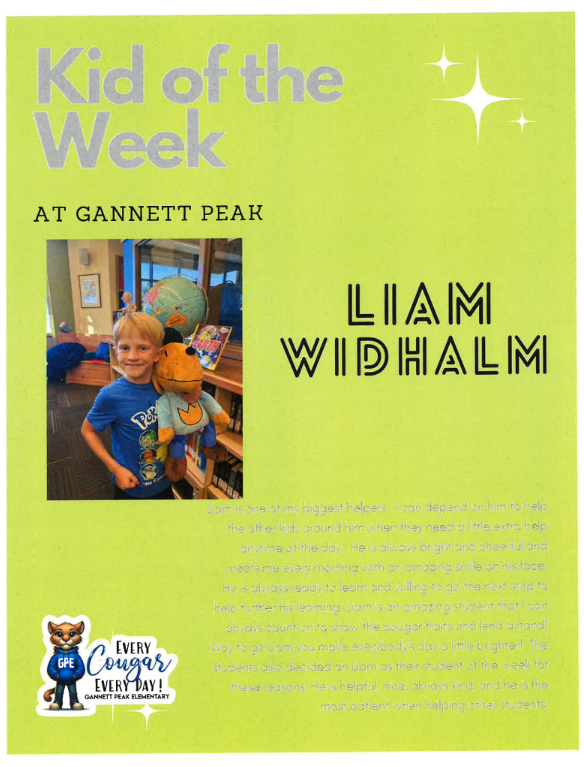 kidoftheweek