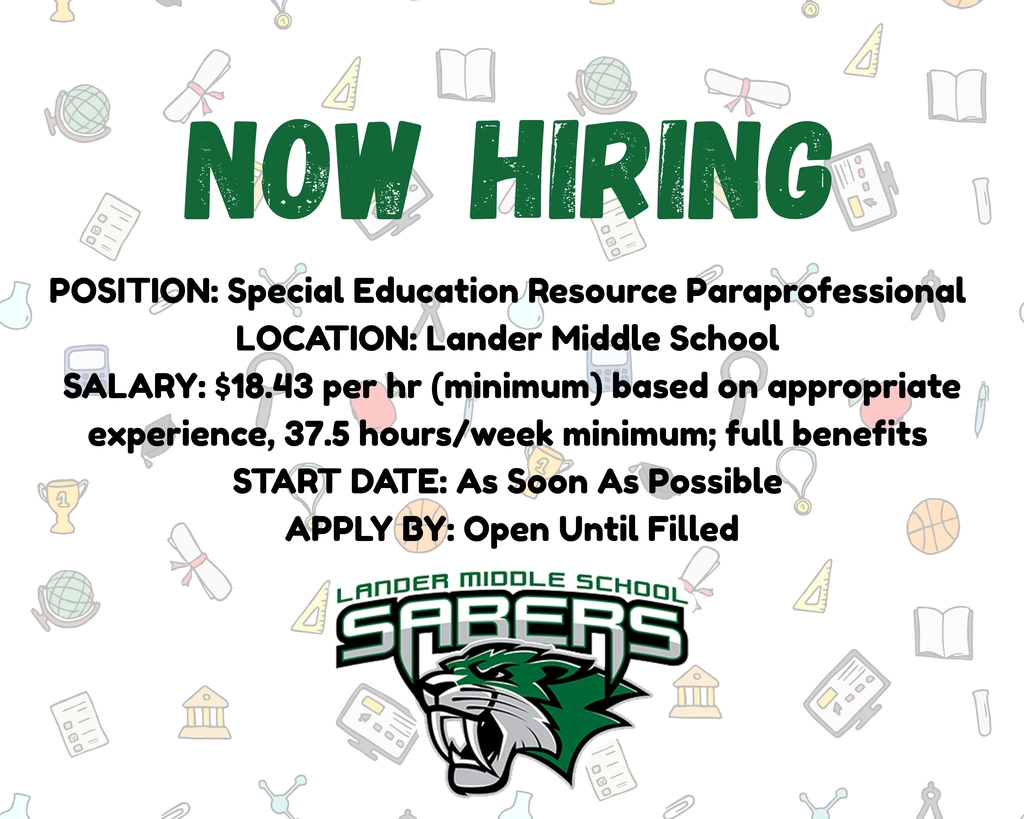 Now Hiring -LMS Special Education Resource Paraprofessional
