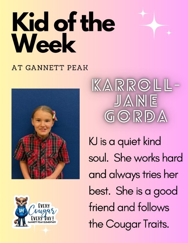 kidoftheweek