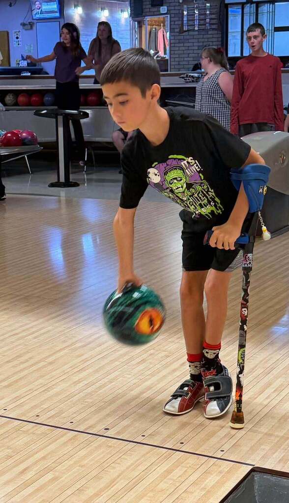 Special Olympics Bowling Practice